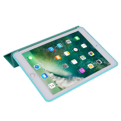 For iPad 10.2 inch TPU Horizontal Flip Leather Case, with Three-folding Holder, For iPad 10.2 2021 / 2020 / 2019