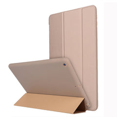 For iPad 10.2 inch TPU Horizontal Flip Leather Case, with Three-folding Holder, For iPad 10.2 2021 / 2020 / 2019