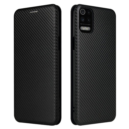 Carbon Fiber Texture Magnetic Horizontal Flip TPU + PC + PU Leather Case with Card Slot, For LG K53, For LG Stylo 7 5G, For Xiaomi Redmi K40 / K40 Pro, For Motorola Moto G30 / G10