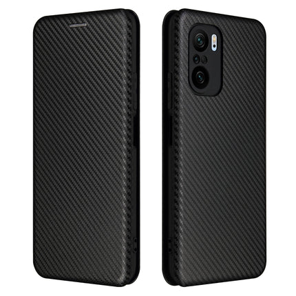 Carbon Fiber Texture Magnetic Horizontal Flip TPU + PC + PU Leather Case with Card Slot, For LG K53, For LG Stylo 7 5G, For Xiaomi Redmi K40 / K40 Pro, For Motorola Moto G30 / G10