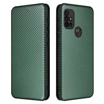 Carbon Fiber Texture Magnetic Horizontal Flip TPU + PC + PU Leather Case with Card Slot, For LG K53, For LG Stylo 7 5G, For Xiaomi Redmi K40 / K40 Pro, For Motorola Moto G30 / G10