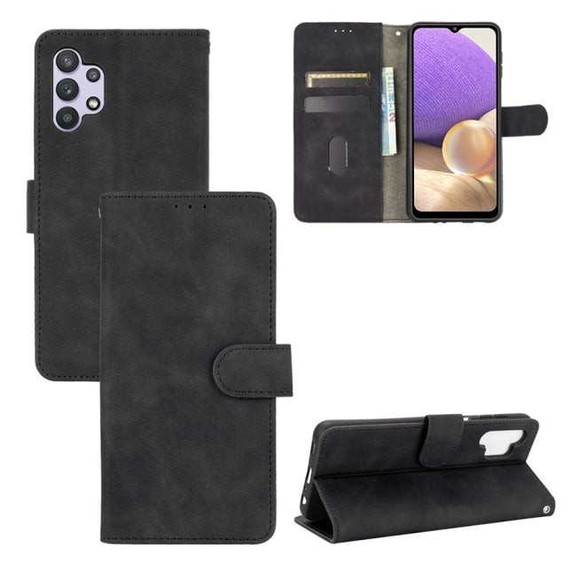 Solid Color Skin Feel Magnetic Buckle Horizontal Flip Calf Texture PU Leather Case with Holder & Card Slots & Wallet, For Motorola Moto G Stylus (2021), For Samsung Galaxy A32 5G
