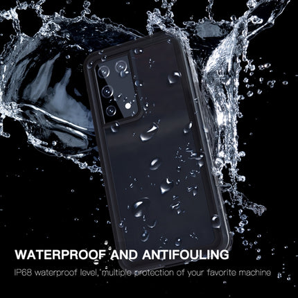 RedPepper Transparent Dot Shockproof Waterproof PC + TPU Protective Case, For Samsung Galaxy S21 Ultra 5G