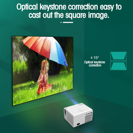 Proyector digital LED HD portátil para cine en casa T10 1920 x 1080P de 3600 lúmenes, versión para Android, versión para Android