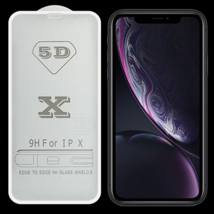 9H 5D Full Glue Full Screen Tempered Glass Film, For iPhone XS Max / 11 Pro Max (White) (1 PC), For iPhone X / XS 11 Pro (White) (1 PC), For iPhone XR / 11 (White) (1 PC)