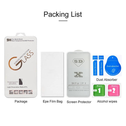 9H 5D Full Glue Full Screen Tempered Glass Film, For iPhone 12 mini (Black) (1 PC), For iPhone 12 mini (White) (1 PC), For iPhone 12 / 12 Pro (White) (1 PC), For iPhone 12 / 12 Pro (Black) (1 PC), For iPhone 12 Pro Max (Black) (1 PC)                   ...