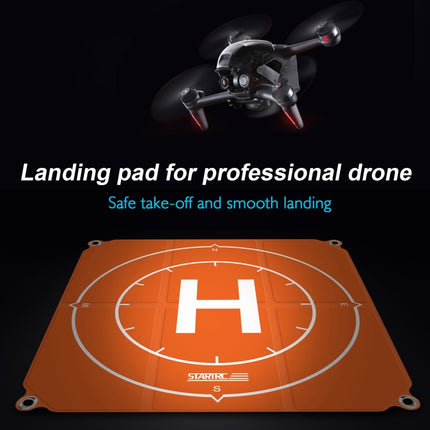 STARTRC 1109143 50cm Portable Drone Universal Foldable Square Parking Apron Landing Pad for DJI FPV / mini 2 / Air 2