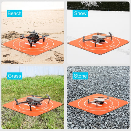 STARTRC 1109143 50cm Portable Drone Universal Foldable Square Parking Apron Landing Pad for DJI FPV / mini 2 / Air 2