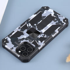 Camouflage Armor Shockproof TPU + PC Magnetic Protective Case with Holder, For iPhone 11 Pro Max, For iPhone 11, For iPhone 11 Pro