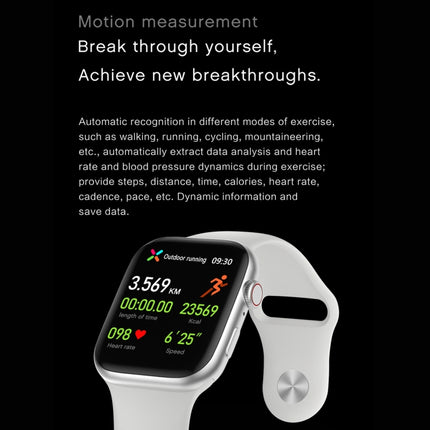 DW35PRO 1.75 inch Color Screen IPX7 Waterproof Smart Watch, Support Bluetooth Answer & Reject / Sleep Monitoring / Heart Rate Monitoring, Style: Silicone Strap, Silicone Strap(Red), Silicone Strap(White), Silicone Strap(Pink), Silicone Strap(Blue)�����...