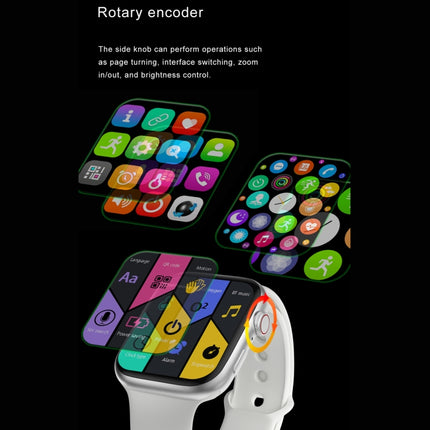 DW35PRO 1.75 inch Color Screen IPX7 Waterproof Smart Watch, Support Bluetooth Answer & Reject / Sleep Monitoring / Heart Rate Monitoring, Style: Silicone Strap, Silicone Strap(Red), Silicone Strap(White), Silicone Strap(Pink), Silicone Strap(Blue)�����...