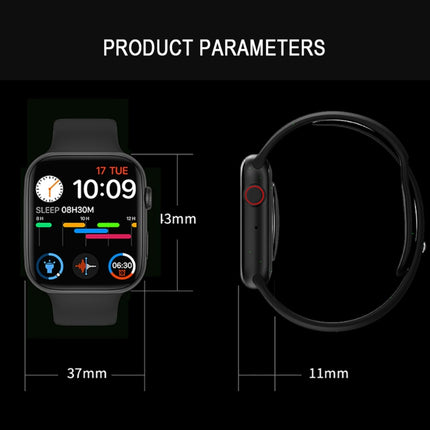 DW35PRO 1.75 inch Color Screen IPX7 Waterproof Smart Watch, Support Bluetooth Answer & Reject / Sleep Monitoring / Heart Rate Monitoring, Style: Steel Strap, Steel Strap(Rose Gold), Steel Strap(Blue), Steel Strap(Silver), Steel Strap(Black)
