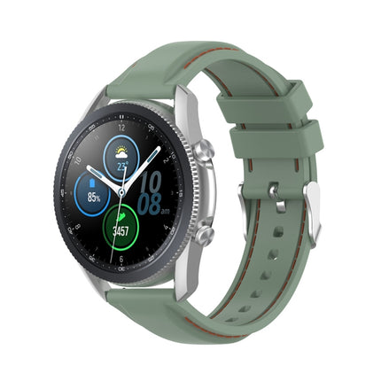 For Samsung Galaxy Watch 3 41mm / Active2 / Active / Gear Sport 20mm Silicone Replacement Strap Watchband, For Samsung Galaxy Watch 3 41mm