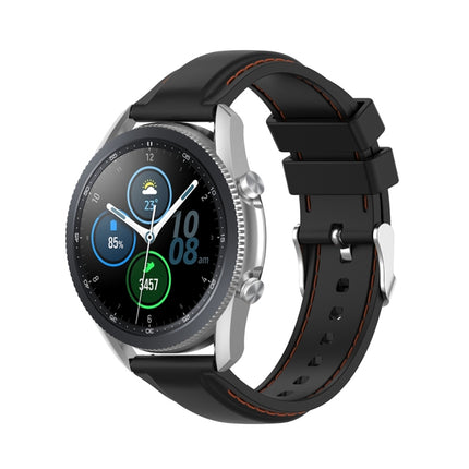 For Samsung Galaxy Watch 3 41mm / Active2 / Active / Gear Sport 20mm Silicone Replacement Strap Watchband, For Samsung Galaxy Watch 3 41mm