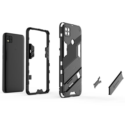 Punk Armor 2 in 1 PC + TPU Shockproof Case with Invisible Holder, For Xiaomi Redmi 9C, For Xiaomi Redmi K40 / K40 Pro, For Xiaomi Redmi K30