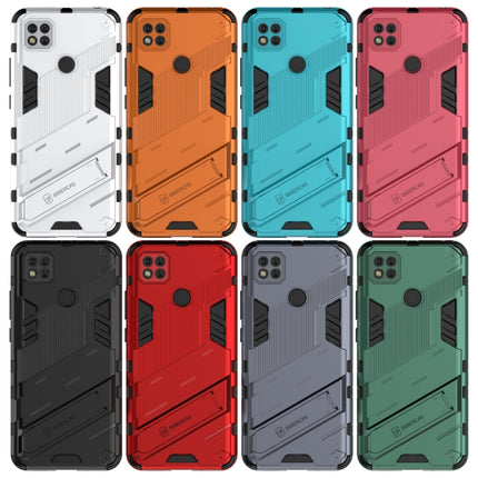 Punk Armor 2 in 1 PC + TPU Shockproof Case with Invisible Holder, For Xiaomi Redmi 9C, For Xiaomi Redmi K40 / K40 Pro, For Xiaomi Redmi K30