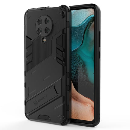 Punk Armor 2 in 1 PC + TPU Shockproof Case with Invisible Holder, For Xiaomi Redmi K30 Pro, For Xiaomi Redmi Note 9 4G