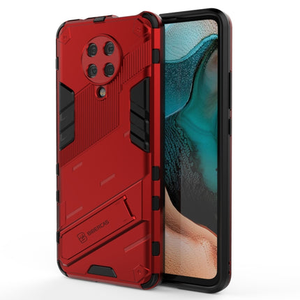 Punk Armor 2 in 1 PC + TPU Shockproof Case with Invisible Holder, For Xiaomi Redmi K30 Pro, For Xiaomi Redmi Note 9 4G