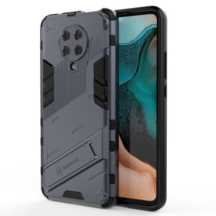 Punk Armor 2 in 1 PC + TPU Shockproof Case with Invisible Holder, For Xiaomi Redmi K30 Pro, For Xiaomi Redmi Note 9 4G