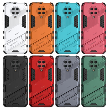 Punk Armor 2 in 1 PC + TPU Shockproof Case with Invisible Holder, For Xiaomi Redmi K30 Pro, For Xiaomi Redmi Note 9 4G