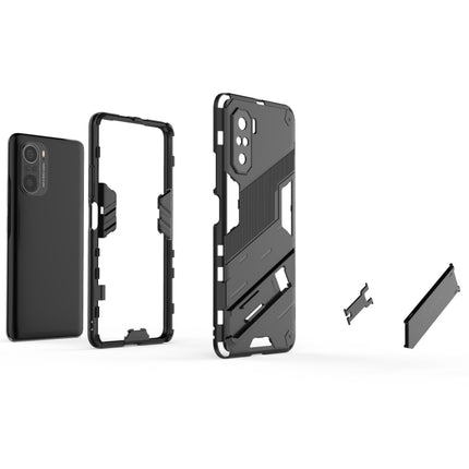 Punk Armor 2 in 1 PC + TPU Shockproof Case with Invisible Holder, For Xiaomi Redmi K40 / K40 Pro, For Xiaomi Redmi 9C, For Xiaomi Redmi K30