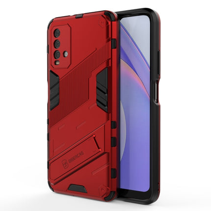 Punk Armor 2 in 1 PC + TPU Shockproof Case with Invisible Holder, For Xiaomi Redmi K30 Pro, For Xiaomi Redmi Note 9 4G