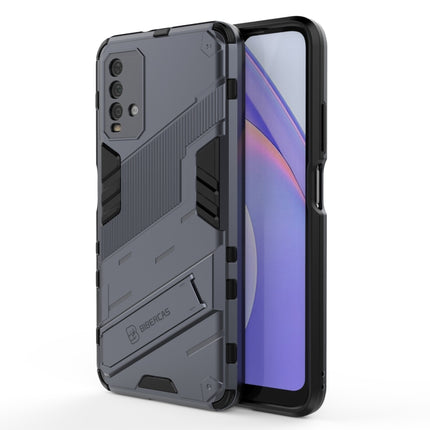 Punk Armor 2 in 1 PC + TPU Shockproof Case with Invisible Holder, For Xiaomi Redmi K30 Pro, For Xiaomi Redmi Note 9 4G