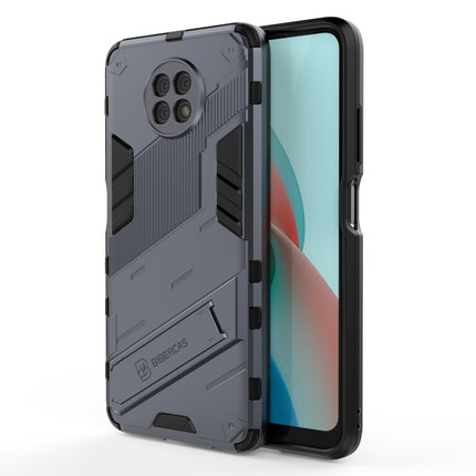 Punk Armor 2 in 1 PC + TPU Shockproof Case with Invisible Holder, For Xiaomi Redmi Note 9 5G, For Xiaomi Redmi Note 9 Pro Max, For Xiaomi Poco M3