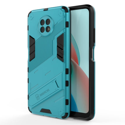 Punk Armor 2 in 1 PC + TPU Shockproof Case with Invisible Holder, For Xiaomi Redmi Note 9 5G, For Xiaomi Redmi Note 9 Pro Max, For Xiaomi Poco M3