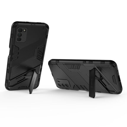 Punk Armor 2 in 1 PC + TPU Shockproof Case with Invisible Holder, For Xiaomi Poco M3, For Xiaomi Redmi Note 9 5G, For Xiaomi Redmi Note 9 Pro Max