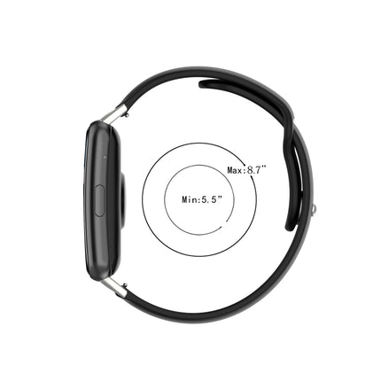 For Huawei Watch Fit 18mm Back Buckle Style Silicone Solid Color Replacement Strap Watchband, EDA001311001A, EDA001311001B, EDA001311001C, EDA001311001D, EDA001311001E, EDA001311001F, EDA001311001G, EDA001311001H, EDA001311001I, EDA001311001J