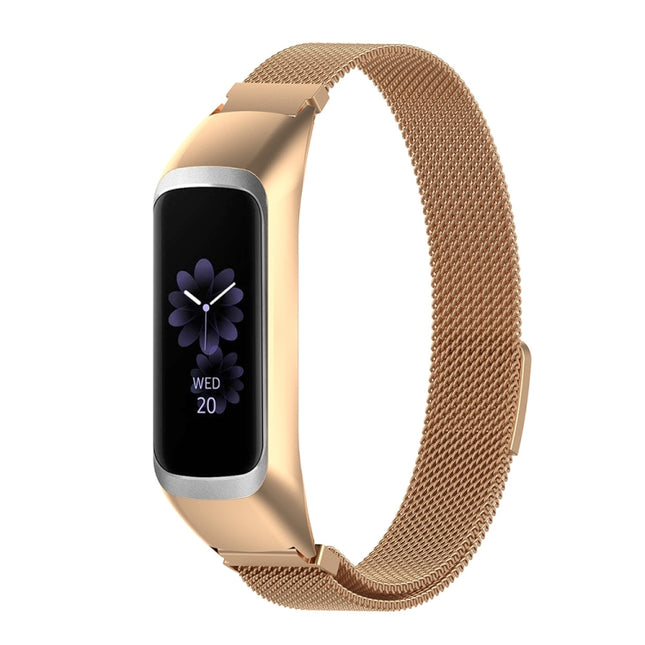 For Samsung Galaxy Fit 2 SM-R220 Milanese Replacement Strap Watchband