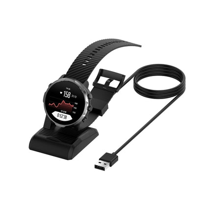 For Suunto 7 USB Vertical Magnetic Charger Holder with Data Function, Length: 1m, Vertical Charger