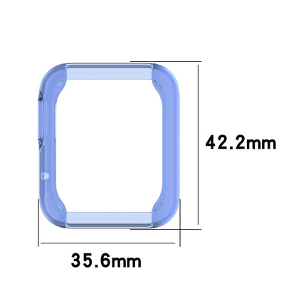 For Xiaomi Watch Color Sport Half Coverage Hollowed TPU Protective Case, For Xiaomi Mi Watch Lite