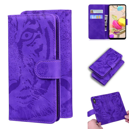 Tiger Embossing Pattern Horizontal Flip Leather Case with Holder & Card Slots & Wallet, For LG K42, For Xiaomi Mi 11, For Motorola Moto G Play (2021), For Samsung Galaxy A72 5G