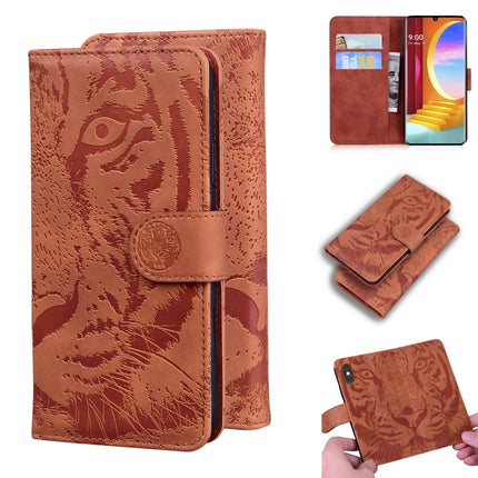 Tiger Embossing Pattern Horizontal Flip Leather Case with Holder & Card Slots & Wallet, For LG Velvet / G9, For Nokia 5.4, For OnePlus 9, For OnePlus 9 Pro
