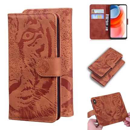 Tiger Embossing Pattern Horizontal Flip Leather Case with Holder & Card Slots & Wallet, For LG K42, For Xiaomi Mi 11, For Motorola Moto G Play (2021), For Samsung Galaxy A72 5G