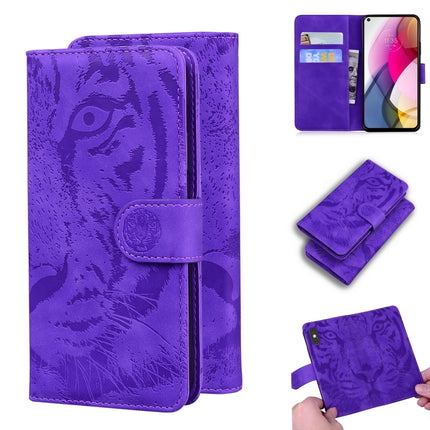 Tiger Embossing Pattern Horizontal Flip Leather Case with Holder & Card Slots & Wallet, For Motorola Moto G Power (2021), For Motorola Moto G Stylus (2021), For Samsung Galaxy A52 5G, For Samsung Galaxy A02s EU Version