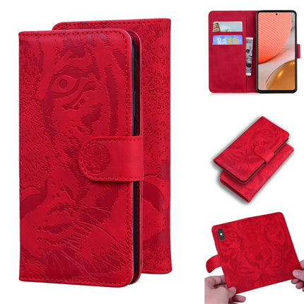 Tiger Embossing Pattern Horizontal Flip Leather Case with Holder & Card Slots & Wallet, For LG K42, For Xiaomi Mi 11, For Motorola Moto G Play (2021), For Samsung Galaxy A72 5G