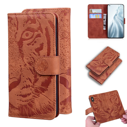 Tiger Embossing Pattern Horizontal Flip Leather Case with Holder & Card Slots & Wallet, For LG K42, For Xiaomi Mi 11, For Motorola Moto G Play (2021), For Samsung Galaxy A72 5G