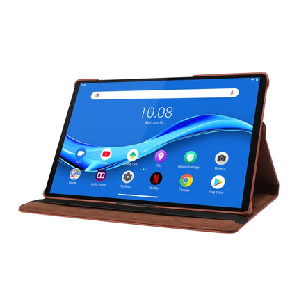 For Lenovo Tab M10 Plus 10.3 360 Degree Rotation Litchi Texture Flip Leather Case with Holder, For Lenovo Tab M10 Plus 10.3