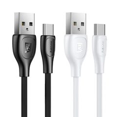 Remax 2.1A Lesu Pro Series Charging Data Cable, Length: 1m, Type-C, 8 Pin, Micro USB