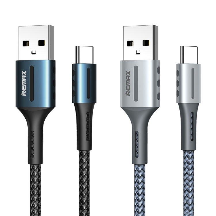 Cable de datos de carga Remax 2.4A Barrett Series, longitud: 1 m, tipo C, 8 pines