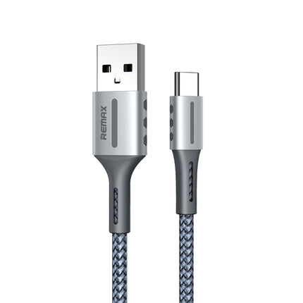 Remax 2,4A Barrett Serie Ladedatenkabel, Länge: 1m, Typ-C, 8-polig