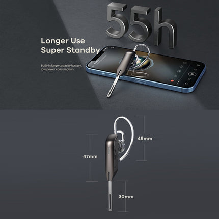 Remax RB-T38 Bluetooth 5.0 Kabelloser Bluetooth-Kopfhörer mit Metall-Rauschunterdrückung