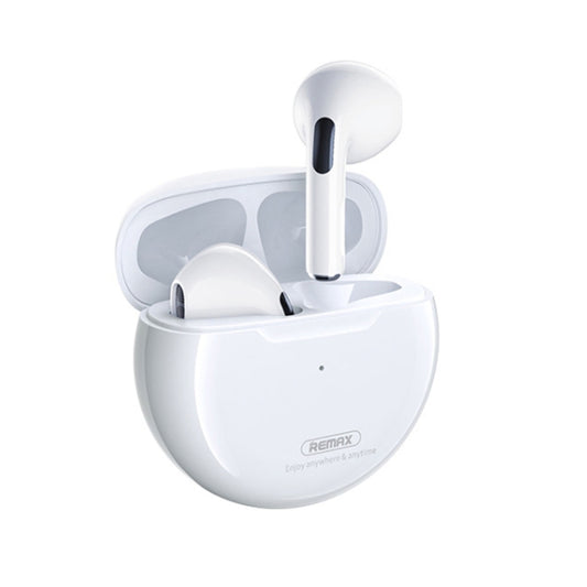 Remax TWS-50i Bluetooth 5.1 True Wirelss Stereo Music Bluetooth Earphone, White