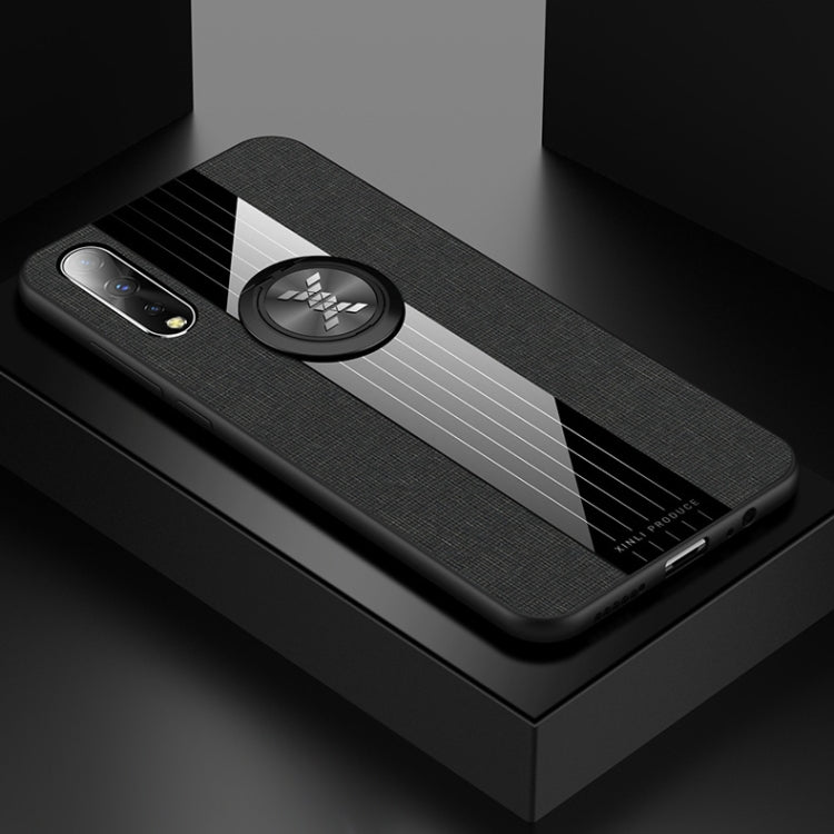 XINLI Stitching Cloth Textue Shockproof TPU Protective Case with Ring Holder, For Vivo S1 Pro, For Vivo S1 / V15, For Vivo V11 / X21S, For Vivo IQOO NEO