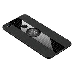 XINLI Stitching Cloth Textue Shockproof TPU Protective Case with Ring Holder, For Vivo X20, For Vivo X21, For Vivo X21i, For Vivo X21UD