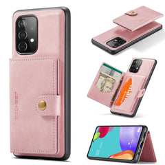 JEEHOOD Retro Magnetic Detachable Protective Case with Wallet & Card Slot & Holder, For Samsung Galaxy A52 5G, For Samsung Galaxy A72 5G, For Samsung Galaxy A12 5G, For Samsung Galaxy A42 5G