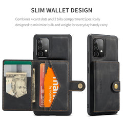 JEEHOOD Retro Magnetic Detachable Protective Case with Wallet & Card Slot & Holder, For Samsung Galaxy A52 5G, For Samsung Galaxy A72 5G, For Samsung Galaxy A12 5G, For Samsung Galaxy A42 5G